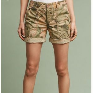 Wanderer Print Shorts by Anthropologie SZ 26